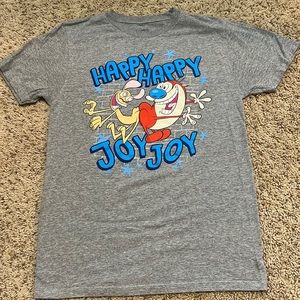 BNWOT 90’s Nickelodeon cartoons retro Ren & Stimpy graphic tee, size men’s S